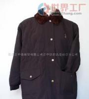 青島外貿棉衣低價批發 優質庫存服裝，女上裝優選